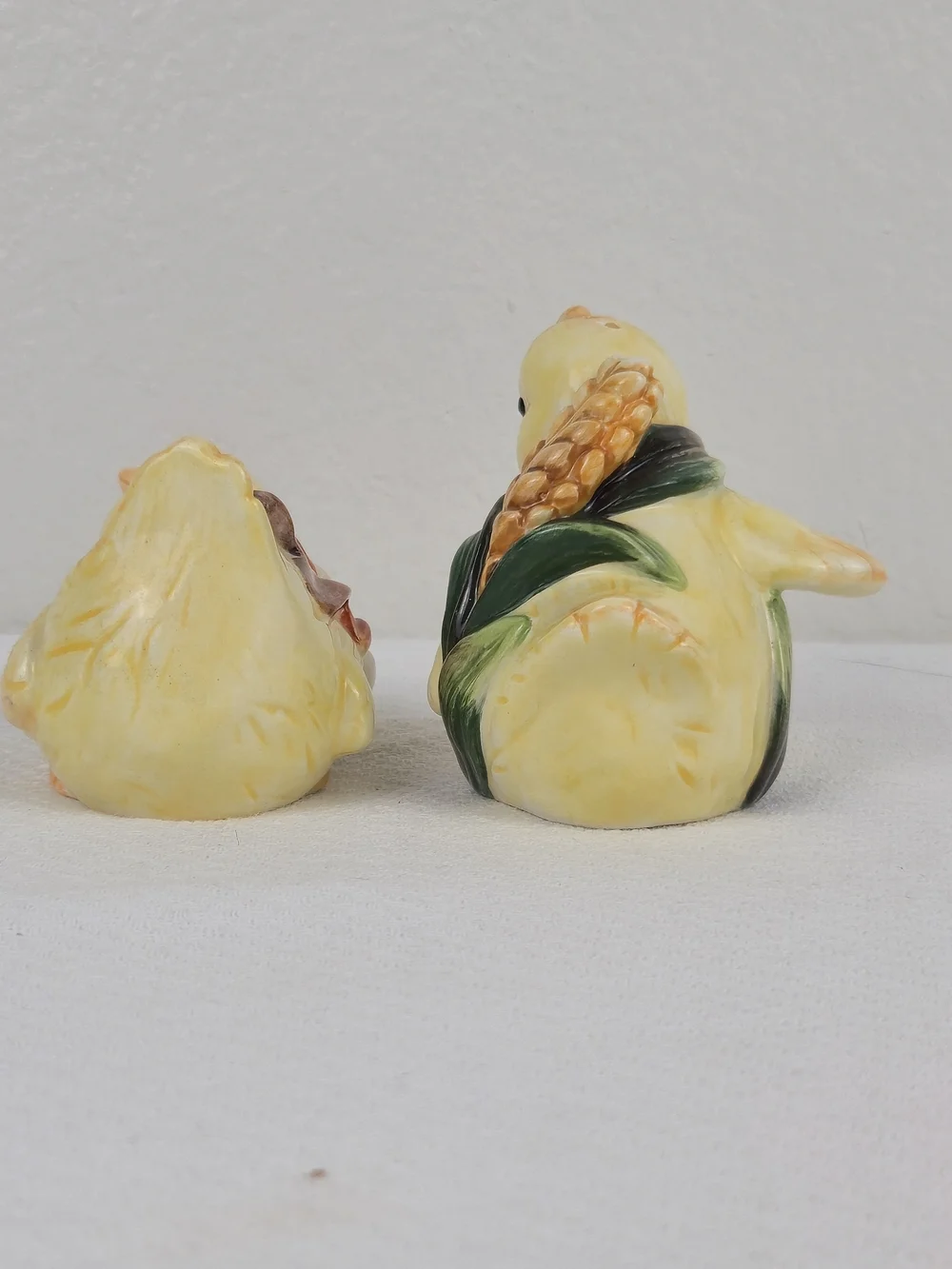 Cosmos Gifts Fall Harvest Ceramic Chick Salt & Pepper Shakers